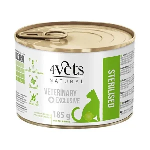 4Vets Sterlised 185g - Cat