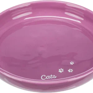 24806 - cat ceramic bowl, cats paw motif