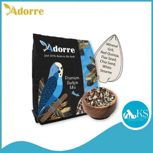 Adorre Premium Budgie Mix 1kg Bird Food