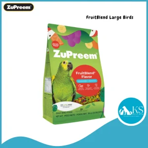 Zupreem Fruit Blend Large Birds 3.5lb Bird Food
