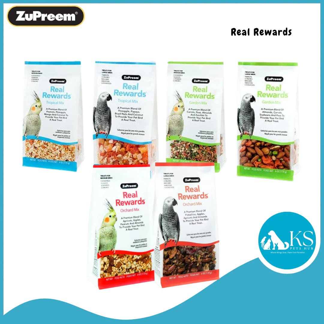 Zupreem Real Rewards Assorted 6oz Bird Treats
