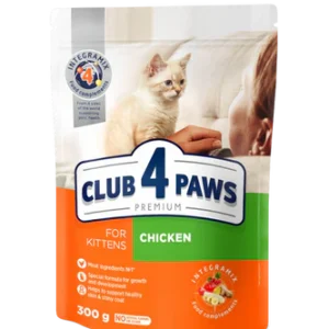 CLUB 4 PAWS Premium Pouches with Kitten Chicken Gravy