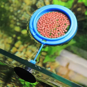 Floating Fish Feeding Ring with Suction Cup (Circle)