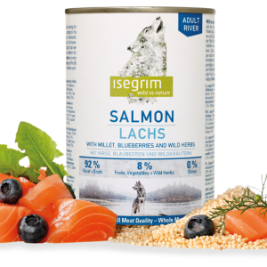 Isegrim – Salmon w/ Millet, Blueberries & Herbs – 400g