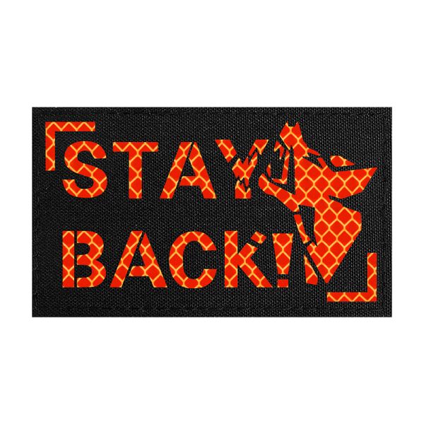“STAY BACK” Patch - Bild 2