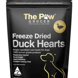 The Paw Grocer – Black Label Duck Heart – 72g
